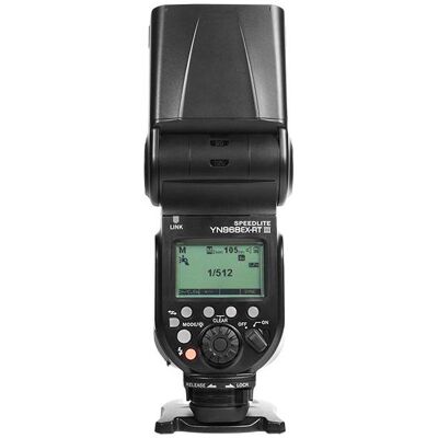 Yongnuo YN968EX-RT III GN60 ETTL II HSS Flash For Canon Camera (Batterie du flash), Flash : accessoires, Noir - Publicité Yongnuo YN968EX-RT III GN60 ETTL II HSS Flash For Canon Camera (Batterie du flash), Flash : accessoires, Noir - Publicité