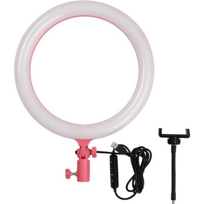 Godox LR120 Anneau Lumineux Rose - Réglable, 3000K-6000K - Publicité Godox LR120 Anneau Lumineux Rose - Réglable, 3000K-6000K - Publicité