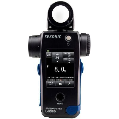 Sekonic Posemtre Speedmaster L-858D avec module metteur Broncolor, Flash : accessoires, Noir - Publicité Sekonic Posemtre Speedmaster L-858D avec module metteur Broncolor, Flash : accessoires, Noir - Publicité