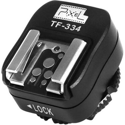 Pixel Adaptateur Hotshoe TF-334 pour Sony Mi vers Canon/Nikon (Adaptateur de flash), Flash : accessoires, Noir - Publicité Pixel Adaptateur Hotshoe TF-334 pour Sony Mi vers Canon/Nikon (Adaptateur de flash), Flash : accessoires, Noir - Publicité
