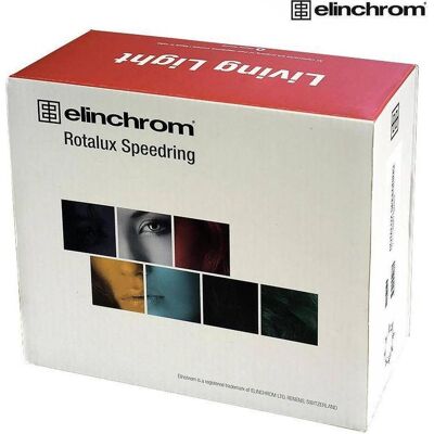 Elinchrom Anneau de vitesse Rotalux pour Broncolor, Boîte à lumière + réflecteur - Publicité Elinchrom Anneau de vitesse Rotalux pour Broncolor, Boîte à lumière + réflecteur - Publicité