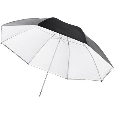 Walimex 2in1 Reflex- Parapluie translucide blanc 109 (Réflecteur parapluie, 109 cm), Boîte à lumière + réflecteur - Publicité Walimex 2in1 Reflex- Parapluie translucide blanc 109 (Réflecteur parapluie, 109 cm), Boîte à lumière + réflecteur - Publicité
