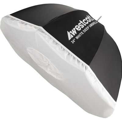 Panneau de Diffusion Westcott pour Parapluie Profond 24" - Softbox & Réflecteur - Publicité Panneau de Diffusion Westcott pour Parapluie Profond 24" - Softbox & Réflecteur - Publicité