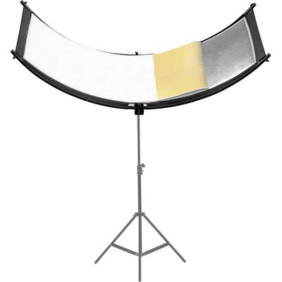 Caruba Kit de réflecteur facial Curved Pro 180cm x 65cm (kit d'extension inclus) (Réflecteur), Boîte à lumière + réflecteur - Publicité Caruba Kit de réflecteur facial Curved Pro 180cm x 65cm (kit d'extension inclus) (Réflecteur), Boîte à lumière + réflecteur - Publicité
