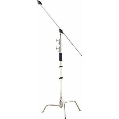 Phottix PRO boom stand (H / 380/150) (380 cm, 10 kg), Trépied d'éclairage, Argent - Publicité Phottix PRO boom stand (H / 380/150) (380 cm, 10 kg), Trépied d'éclairage, Argent - Publicité
