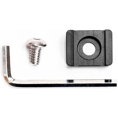 Caruba Coldshoe 1/4" Mount, Flash : accessoires, Noir - Publicité Caruba Coldshoe 1/4" Mount, Flash : accessoires, Noir - Publicité