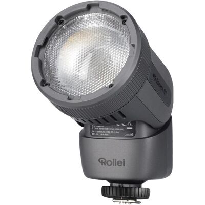 Rollei Flash LED 2 en 1 I Eclairage continu bicolore I HS Freeze Q1 (Flash à monter), Flash - Publicité Rollei Flash LED 2 en 1 I Eclairage continu bicolore I HS Freeze Q1 (Flash à monter), Flash - Publicité