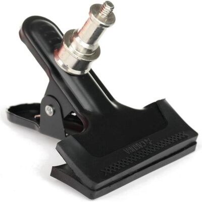Caruba Heavy Duty Agrafe acier Adaptateur de tourillon, Équipement pour studio : accessoires, Noir - Publicité Caruba Heavy Duty Agrafe acier Adaptateur de tourillon, Équipement pour studio : accessoires, Noir - Publicité