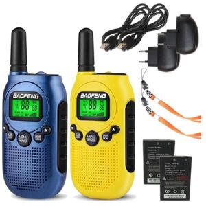 Baofeng Talkie-walkie BF-T6 Panda Jaune (3 km), Talkie walkie, Jaune - Publicité Baofeng Talkie-walkie BF-T6 Panda Jaune (3 km), Talkie walkie, Jaune - Publicité