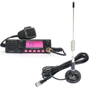 PNI Kit radio CB TTi TCB-900 EVO + antenne CB ML29, longueur 34 cm, Talkie walkie - Publicité PNI Kit radio CB TTi TCB-900 EVO + antenne CB ML29, longueur 34 cm, Talkie walkie - Publicité