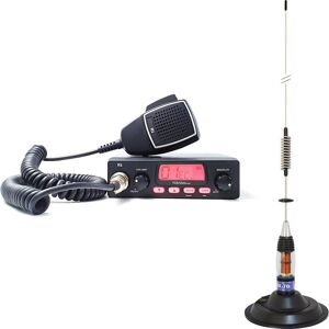 Aim TTi Kit radio CB TTi TCB-550 EVO + antenne PNI ML70 avec aimant, 70 cm, 26-30 MHz, 200 W, Talkie walkie - Publicité Aim TTi Kit radio CB TTi TCB-550 EVO + antenne PNI ML70 avec aimant, 70 cm, 26-30 MHz, 200 W, Talkie walkie - Publicité