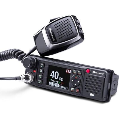 Midland M-88 CB, Talkie walkie, Noir - Publicité Midland M-88 CB, Talkie walkie, Noir - Publicité