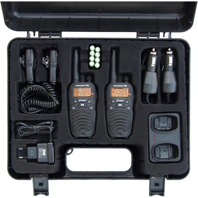 Stabo Radio portable PMR freecom 700 (10 km), Talkie walkie, Noir - Publicité Stabo Radio portable PMR freecom 700 (10 km), Talkie walkie, Noir - Publicité