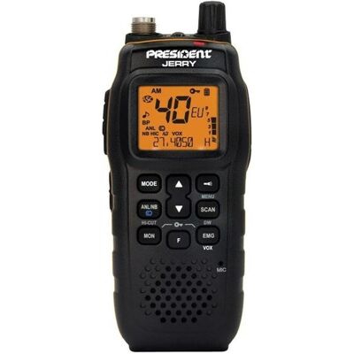 President Jerry ASC AM/FM CB Portable Radio Black, Talkie walkie, Noir - Publicité President Jerry ASC AM/FM CB Portable Radio Black, Talkie walkie, Noir - Publicité