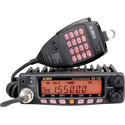 Alinco Radio VHF PNI DR-138HE 144-146 MHz, 200 canaux, DMTF, 12 V, Talkie walkie - Publicité Alinco Radio VHF PNI DR-138HE 144-146 MHz, 200 canaux, DMTF, 12 V, Talkie walkie - Publicité