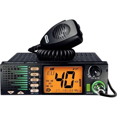 President JFK III, AM/FM 40369 CB-Funkgerät, Talkie walkie - Publicité President JFK III, AM/FM 40369 CB-Funkgerät, Talkie walkie - Publicité