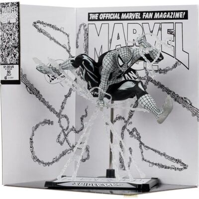 McFarlane Statuette Marvel en PVC à l'échelle 1/10 Spider-Man (Marvel Age n° 90) (Line Art) 18 cm - Publicité McFarlane Statuette Marvel en PVC à l'échelle 1/10 Spider-Man (Marvel Age n° 90) (Line Art) 18 cm - Publicité
