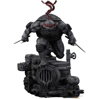 Iron Studios Tortues Ninja statuette 1/10 Art Scale Raphaël Black and White Variant 26 cm heo exclusive - Publicité Iron Studios Tortues Ninja statuette 1/10 Art Scale Raphaël Black and White Variant 26 cm heo exclusive - Publicité
