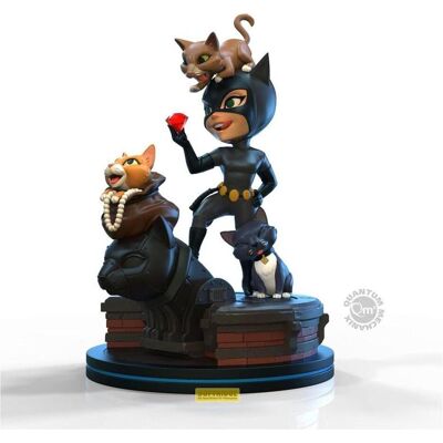 Quantum Mechanix DC Comics figurine Q-Fig Elite Catwoman 12 cm - Publicité Quantum Mechanix DC Comics figurine Q-Fig Elite Catwoman 12 cm - Publicité