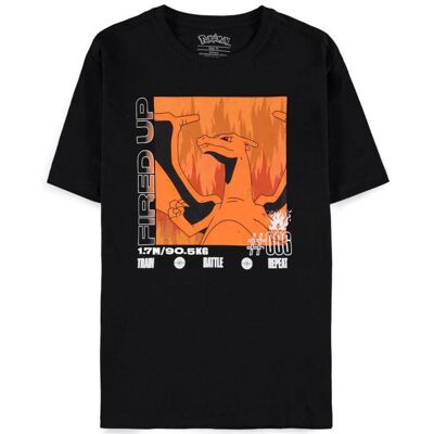 Difuzed, Hommes, T-shirt, POKEMON - Dracaufeu - T-shirt Homme (L), Multicolore, (L) - Publicité Difuzed, Hommes, T-shirt, POKEMON - Dracaufeu - T-shirt Homme (L), Multicolore, (L) - Publicité