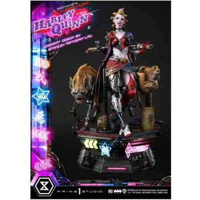 PRiME 1 Studio Batman statuette Ultimate Premium Masterline Series Cyberpunk Harley Quinn 60 cm - Publicité PRiME 1 Studio Batman statuette Ultimate Premium Masterline Series Cyberpunk Harley Quinn 60 cm - Publicité