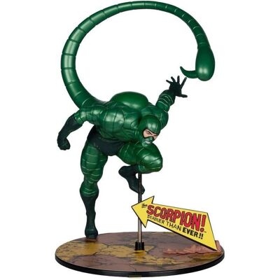 McFarlane Statuette Marvel en PVC !/10 Scorpion (Métallique) (The Amazing Spider-Man #318) (Gold Label) 18 cm - Publicité McFarlane Statuette Marvel en PVC !/10 Scorpion (Métallique) (The Amazing Spider-Man #318) (Gold Label) 18 cm - Publicité