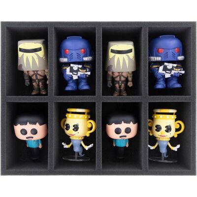 Feldherr FS075A003 - Garniture en mousse pour Funko POP! - 8 figurines (Matières plastiques, Mousse) - Publicité Feldherr FS075A003 - Garniture en mousse pour Funko POP! - 8 figurines (Matières plastiques, Mousse) - Publicité