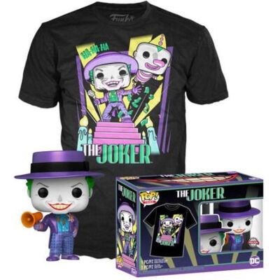 Funko Pop! Joker with Speaker (403) w/ T-Shirt (XL) - Publicité Funko Pop! Joker with Speaker (403) w/ T-Shirt (XL) - Publicité
