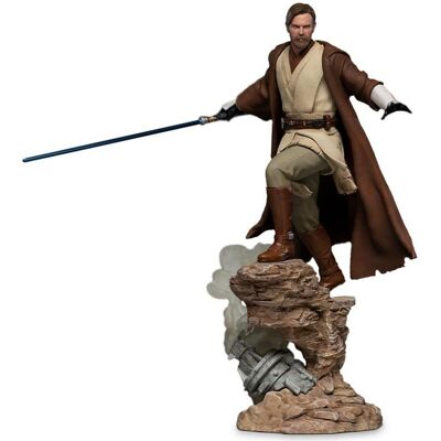 Statue Obi-Wan Kenobi Bleu 1/10 - Star Wars - Iron Studios - Publicité Statue Obi-Wan Kenobi Bleu 1/10 - Star Wars - Iron Studios - Publicité