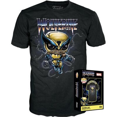 Funko POP! T-Shirt (XL) Marvel Wolverine POP TEES - Publicité Funko POP! T-Shirt (XL) Marvel Wolverine POP TEES - Publicité
