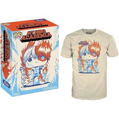 Funko MY HERO ACADEMIA - Todoroki - T-shirt POP (M) - Publicité Funko MY HERO ACADEMIA - Todoroki - T-shirt POP (M) - Publicité