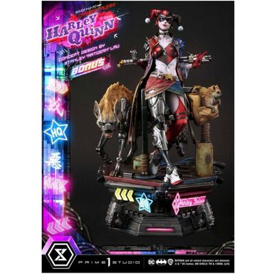 PRiME 1 Studio Batman statuette Ultimate Premium Masterline Series Cyberpunk Harley Quinn Deluxe Bonus Version 60 c - Publicité PRiME 1 Studio Batman statuette Ultimate Premium Masterline Series Cyberpunk Harley Quinn Deluxe Bonus Version 60 c - Publicité