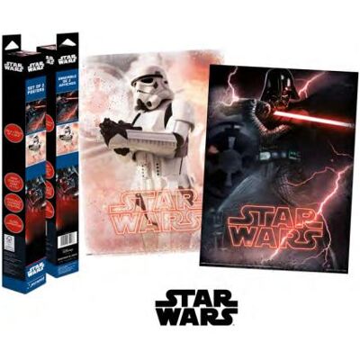 Pyramid STAR WARS - L'Empire - Set 2 Posters 52 x 38cm, Autres accessoires gaming, Multicolore - Publicité Pyramid STAR WARS - L'Empire - Set 2 Posters 52 x 38cm, Autres accessoires gaming, Multicolore - Publicité
