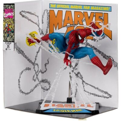 McFarlane Statuette Marvel en PVC à l'échelle 1/10 de Spider-Man (Marvel Age n° 90) 18 cm - Publicité McFarlane Statuette Marvel en PVC à l'échelle 1/10 de Spider-Man (Marvel Age n° 90) 18 cm - Publicité