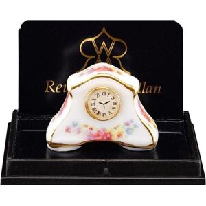 Reutter, Miniatures, 001.464/5 - Horloge de cheminée "Dresdner Rose", miniature - Publicité Reutter, Miniatures, 001.464/5 - Horloge de cheminée "Dresdner Rose", miniature - Publicité