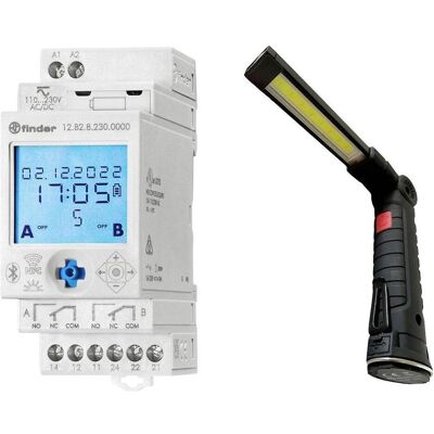 Finder 12.B2.8.23 Minuterie avec projecteur LED - Minuterie - Publicité Finder 12.B2.8.23 Minuterie avec projecteur LED - Minuterie - Publicité