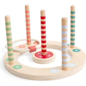 Jeu de lancer d'anneaux en bois BS Toys - Publicité Jeu de lancer d'anneaux en bois BS Toys - Publicité