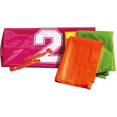 Ensemble de Sacs à Sauter Idena Jaune, Vert, Orange, Rose - Publicité Ensemble de Sacs à Sauter Idena Jaune, Vert, Orange, Rose - Publicité