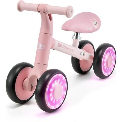 KinderKraft mini balance bike CUTIE FLASH Pink - Publicité KinderKraft mini balance bike CUTIE FLASH Pink - Publicité