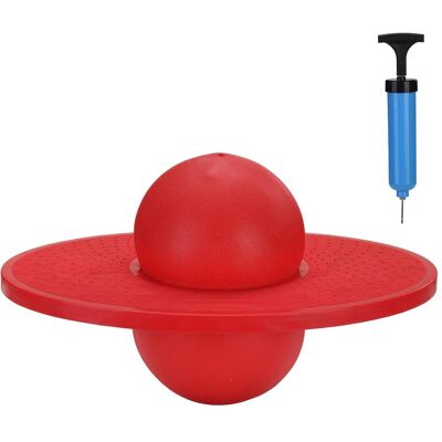 Relaxdays - Pogo Ball für Kinder bis 100 kg, Rot - Publicité Relaxdays - Pogo Ball für Kinder bis 100 kg, Rot - Publicité