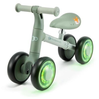 KinderKraft mini balance bike CUTIE FLASH Green - Publicité KinderKraft mini balance bike CUTIE FLASH Green - Publicité