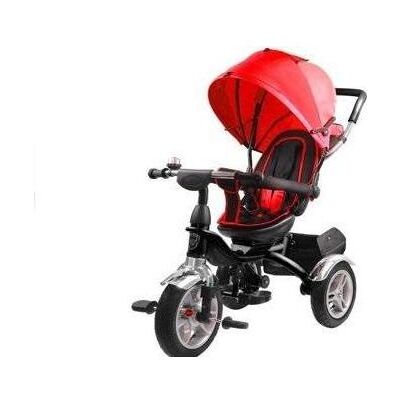 Lean Toys Rotes Dreirad mit schwarzem Rahmen - Publicité Lean Toys Rotes Dreirad mit schwarzem Rahmen - Publicité