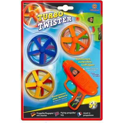 Magni Jeu de vol à hélice Turbo Twister D6,5cm (1 Joueur) - Publicité Magni Jeu de vol à hélice Turbo Twister D6,5cm (1 Joueur) - Publicité