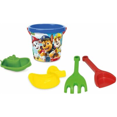 Wader Waders Happy Summer Paw Patrol Set de seaux de plage 5 - Publicité Wader Waders Happy Summer Paw Patrol Set de seaux de plage 5 - Publicité