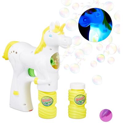 Relaxdays Pistolet à bulles Licorne - Publicité Relaxdays Pistolet à bulles Licorne - Publicité