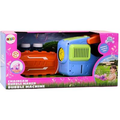 Lean Toys Blaue Seifenblasenmaschine - Publicité Lean Toys Blaue Seifenblasenmaschine - Publicité