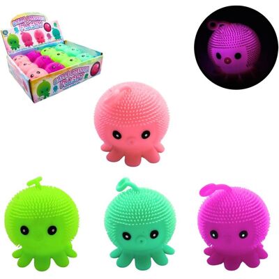 Magni Pufferball Oktopus Flashy 7cm 4fach sortiert - Publicité Magni Pufferball Oktopus Flashy 7cm 4fach sortiert - Publicité
