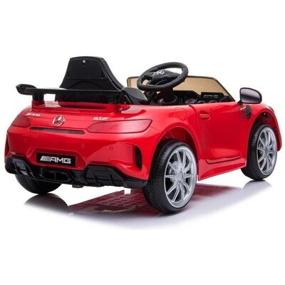 Lean Toys Lean Elektrofahrzeug Mercedes Gtr Batterie Auto Rot Kinderauto Elektroauto - Publicité Lean Toys Lean Elektrofahrzeug Mercedes Gtr Batterie Auto Rot Kinderauto Elektroauto - Publicité
