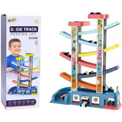 Lean Toys Eine Rutschbahn und 6 Autos - Publicité Lean Toys Eine Rutschbahn und 6 Autos - Publicité