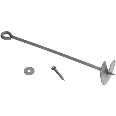 Ancrage au Sol SwingKing - Galvanisé 50 cm - Sécurité pour Aires de Jeux - Publicité Ancrage au Sol SwingKing - Galvanisé 50 cm - Sécurité pour Aires de Jeux - Publicité